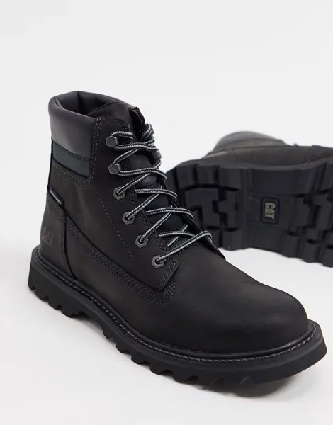 Черные непромокаемые ботинки Caterpillar Deplete-Черный цвет