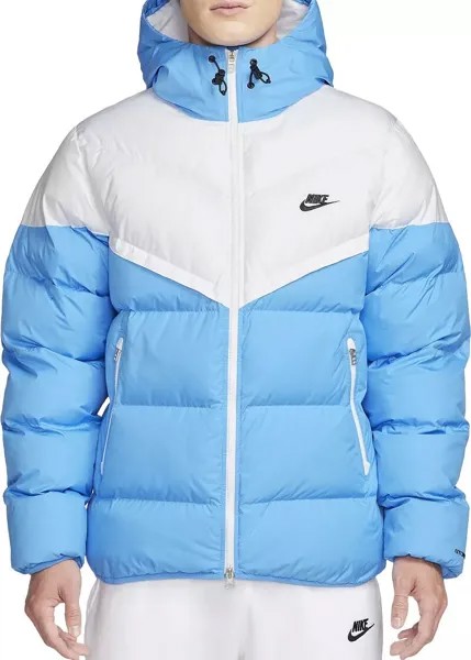 Мужская куртка-пуховик с капюшоном Nike Storm-FIT Windrunner PrimaLoft, белый