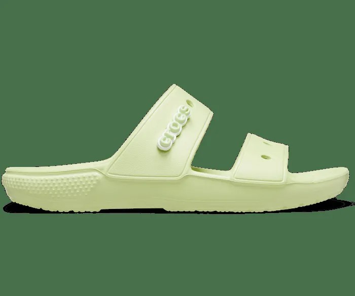 Сланцы женские Crocs CRW_2067613 зеленые 37-38 EU (доставка из-за рубежа)