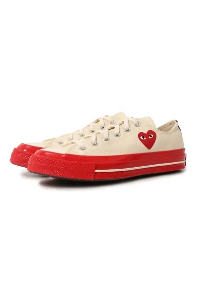 Текстильные кеды Converse x Comme des Garcons Play Comme des Garcons Play