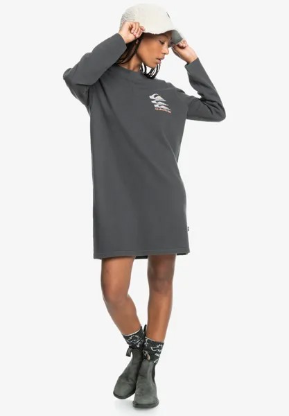 Платье из джерси Quiksilver, черный