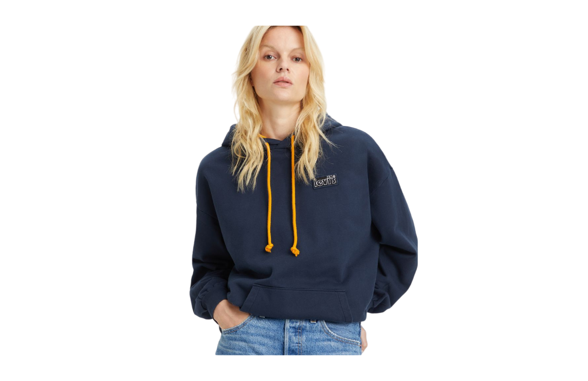 Худи женское Levi's 53694_823 синее S