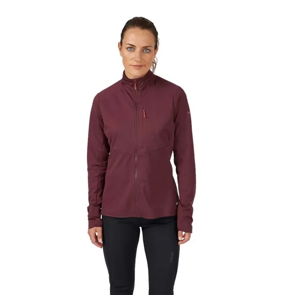 Куртка Rab Stormveil Windstopper, бордовый
