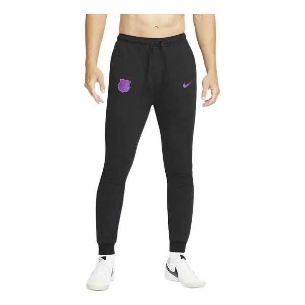 Спортивные штаны Dri Fit Barcelona, однотонные, быстросохнущие, со шнуровкой, футбольные футбольные спортивные штаны, Nike, мульитколор