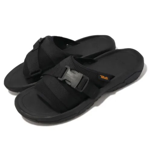 Teva M Hurricane Verge Slide Черные мужские повседневные сандалии Тапочки 1136230-BLK