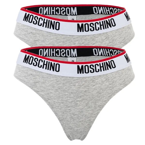 Трусы Moschino 2er Pack, серый