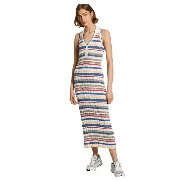 Платье Pepe Jeans Iris long, разноцветный