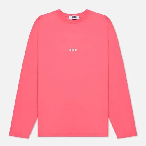 Лонгслив MSGM, размер M, розовый
