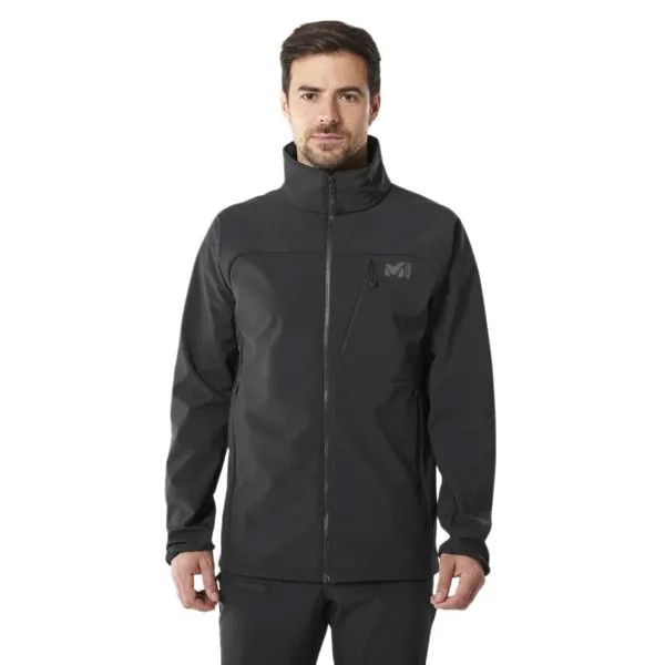 Спортивная куртка Millet Magma Shield MIV9585 softshell, черный