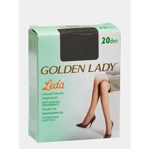 Колготки Golden Lady LEDA/MARA, 20 den, размер 4/L/4-L, серый