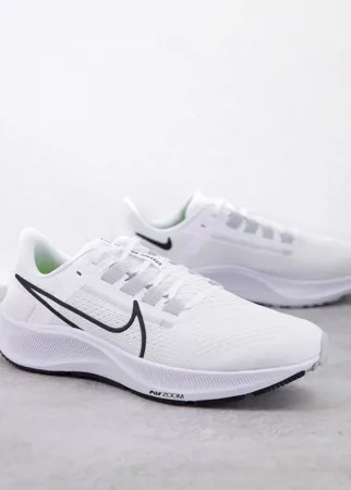 Белые кроссовки Nike Running Air Zoom Pegasus 38-Белый