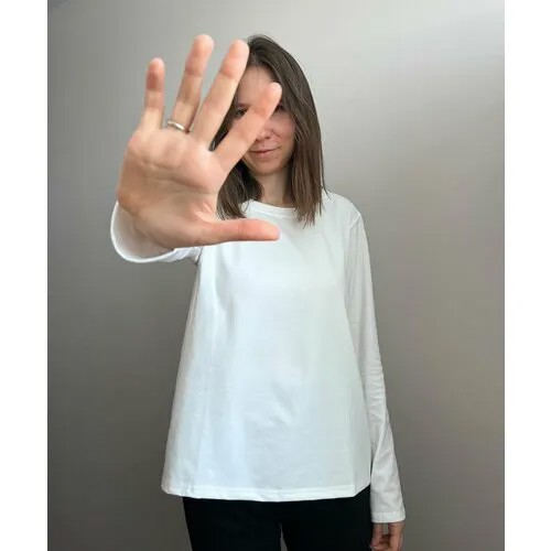 Лонгслив LaVita, размер one size, белый