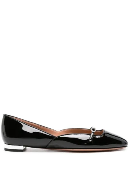 Aquazzura балетки Soul Sister, черный