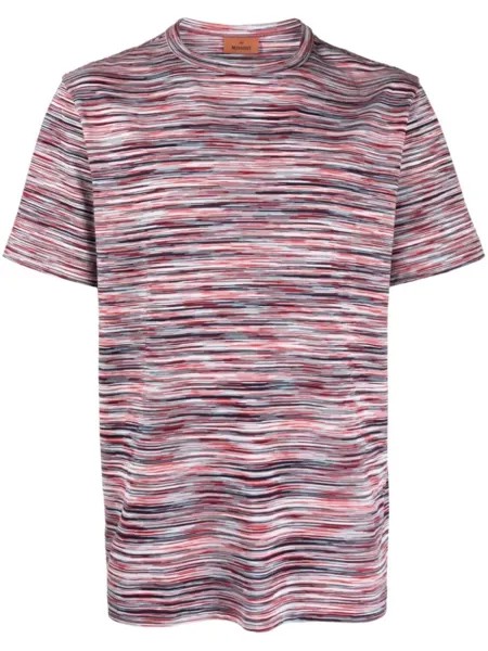 Missoni футболка в полоску, красный