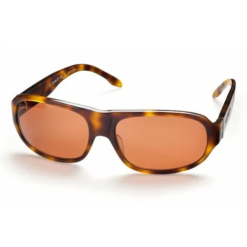 Солнцезащитные очки Cerruti 1881, монолинза, оправа: пластик, с защитой от УФ, для женщин, коричневый