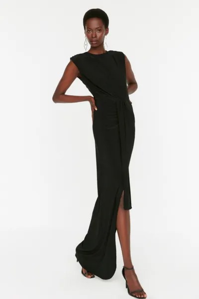 Платье для вечернего и выпускного вечера - Черное - Shift Trendyol, черный