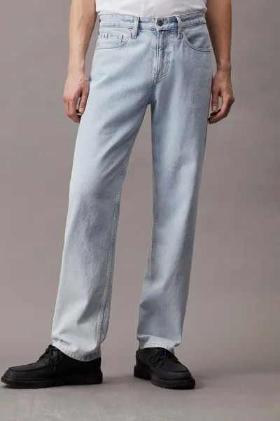 Прямые джинсы из денима 90-х годов Calvin Klein Jeans, синий