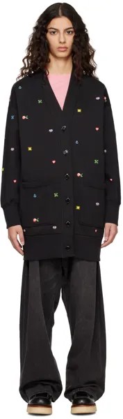 Черное мини-платье Kenzo Paris Pixels