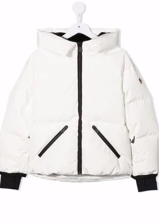 MONCLER GRENOBLE KIDS двухцветный пуховик