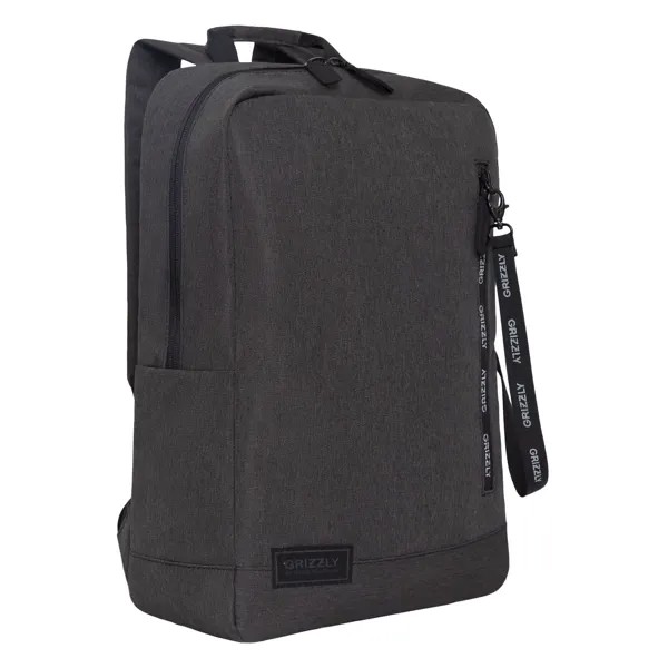 Рюкзак мужской Grizzly RQL-313-1, черный - черный