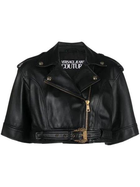 Versace Jeans Couture укороченная куртка, черный