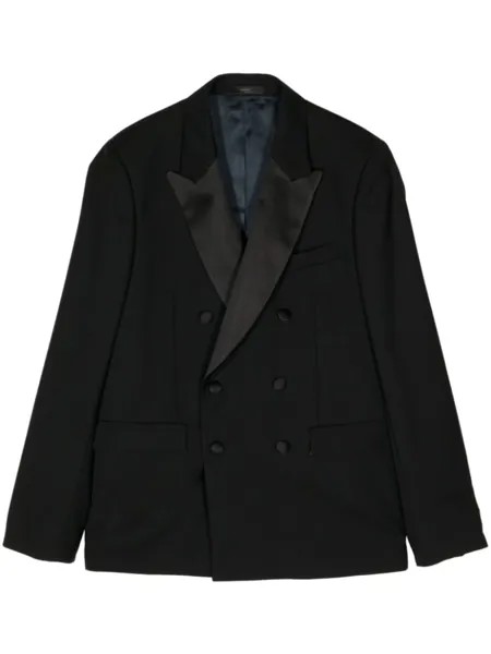 Paul Smith двубортный пиджак, черный