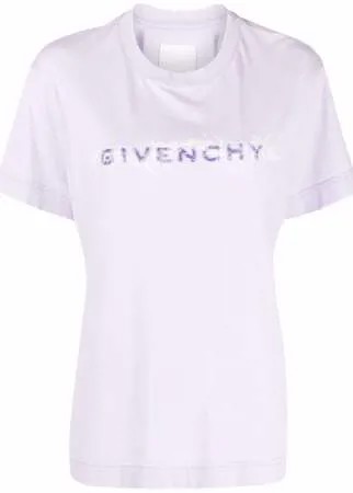 Givenchy футболка с логотипом