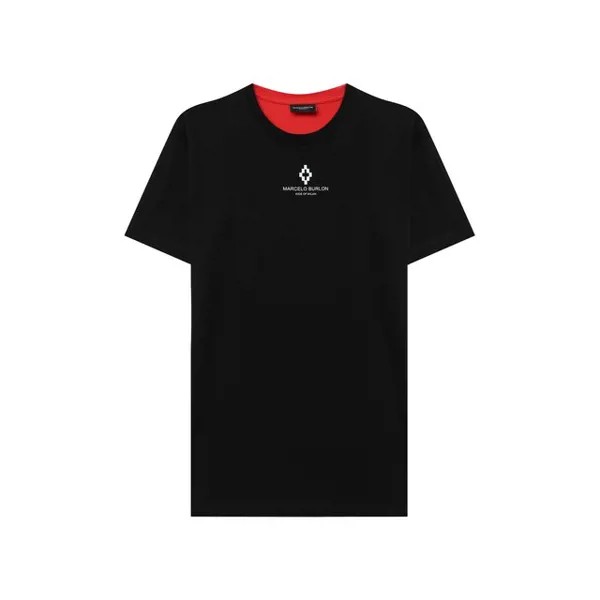 Хлопковая футболка Marcelo Burlon Kids of Milan