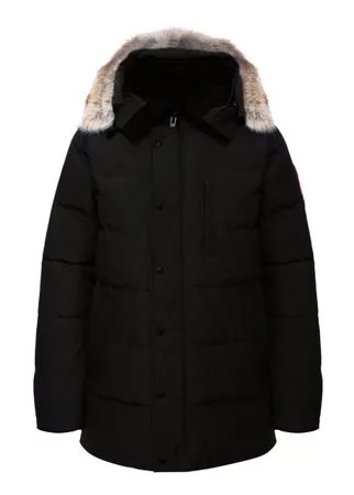 Пуховик с меховой отделкой Carson Canada Goose