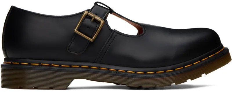 Черные оксфорды Мэри Джейн Полли Dr. Martens