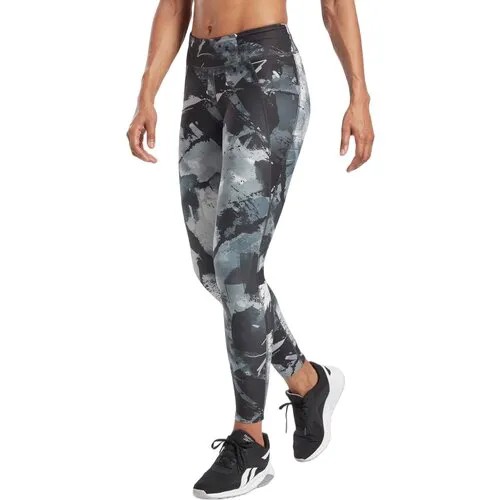 Тайтсы Reebok Lux Allover Print Bold Tights XS для женщин