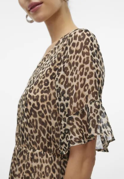 Летнее платье Vmsmilla Short Vero Moda, берёза