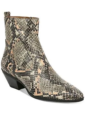 CIRCUS BY SAM EDELMAN Женские Бежевые Ботинки Garth Western Boot со Змеиным Принтом 5,5 М