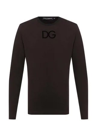 Хлопковый лонгслив Dolce & Gabbana