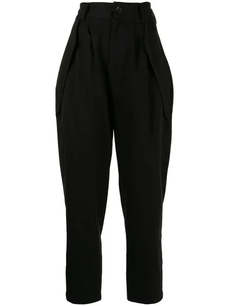 Yohji Yamamoto high-waisted tailored trousers