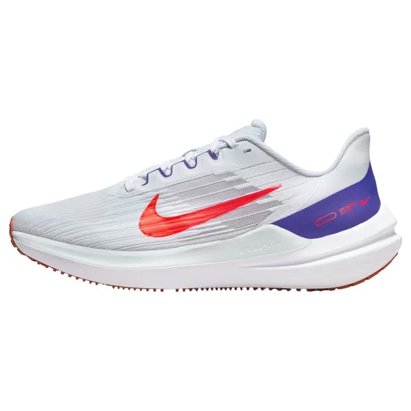 Кроссовки Nike Winflo 9, светло-серый/розовый/фиолетовый