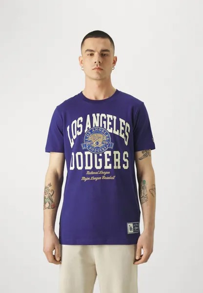 Спортивная футболка Mlb Los Angeles Dodgers Letterman Classic T-Shirt New Era, синий