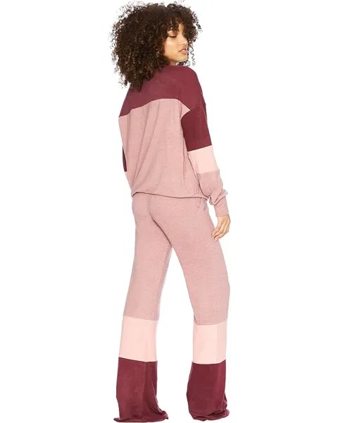 Брюки Beach Riot Riot Lounge Pants, цвет Burgundy Color-Block