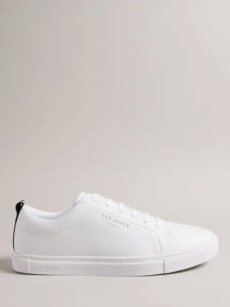 Кроссовки на шнуровке Artem Cupsole Ted Baker, белый белый
