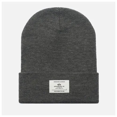 Шапка Alpha Industries Essential Beanie чёрный , Размер ONE SIZE