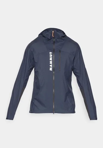 Ветровка водоотталкивающая Aenergy Hooded Jacket Men Mammut, черная