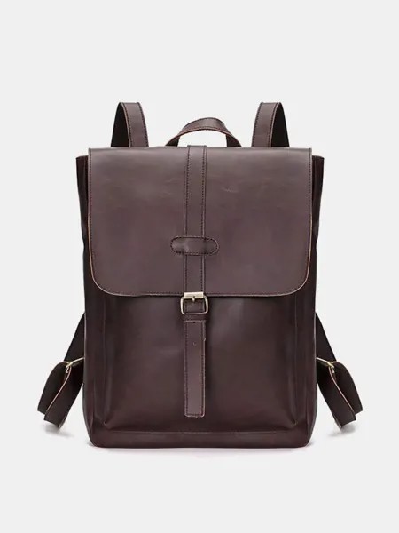 Мужской рюкзак с несколькими карманами в стиле ретро с защитой от брызг большой емкости