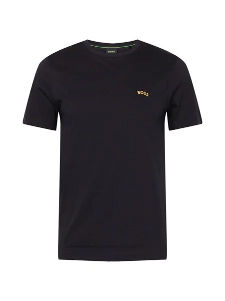 Футболка BOSS Green TEE CURVED, черный