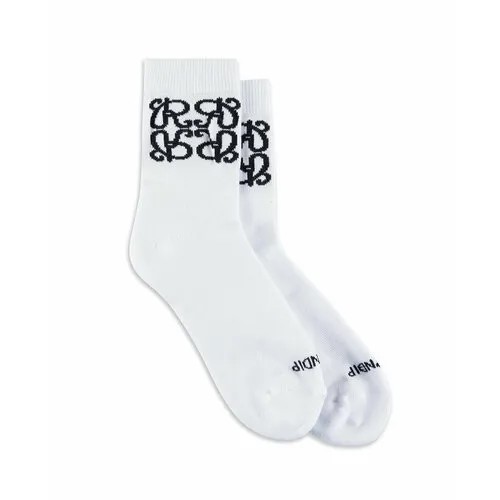 Носки RIPNDIP Ripndip, размер one size, белый, черный