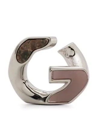 Givenchy серьги-гвоздики с логотипом G