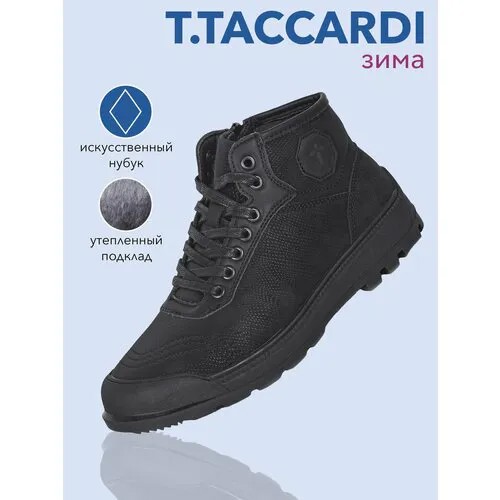 Ботинки T.Taccardi, размер 43, черный
