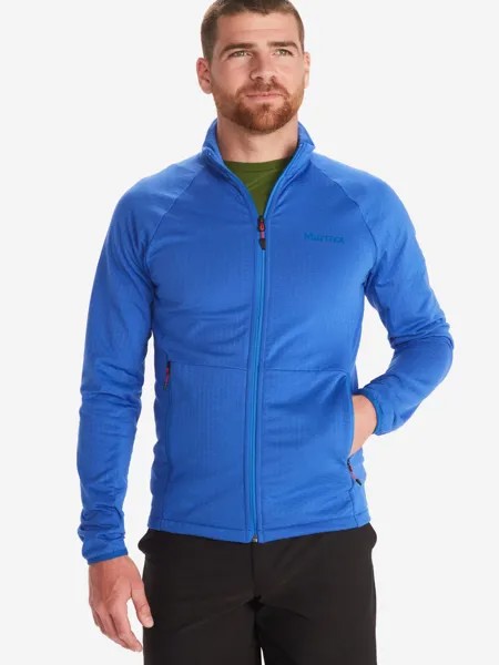 Джемпер мужской Marmot Leconte Fleece Jacket, Голубой