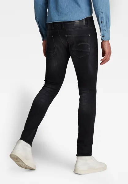 Джинсы слим Revend Skinny G-Star, черный деним