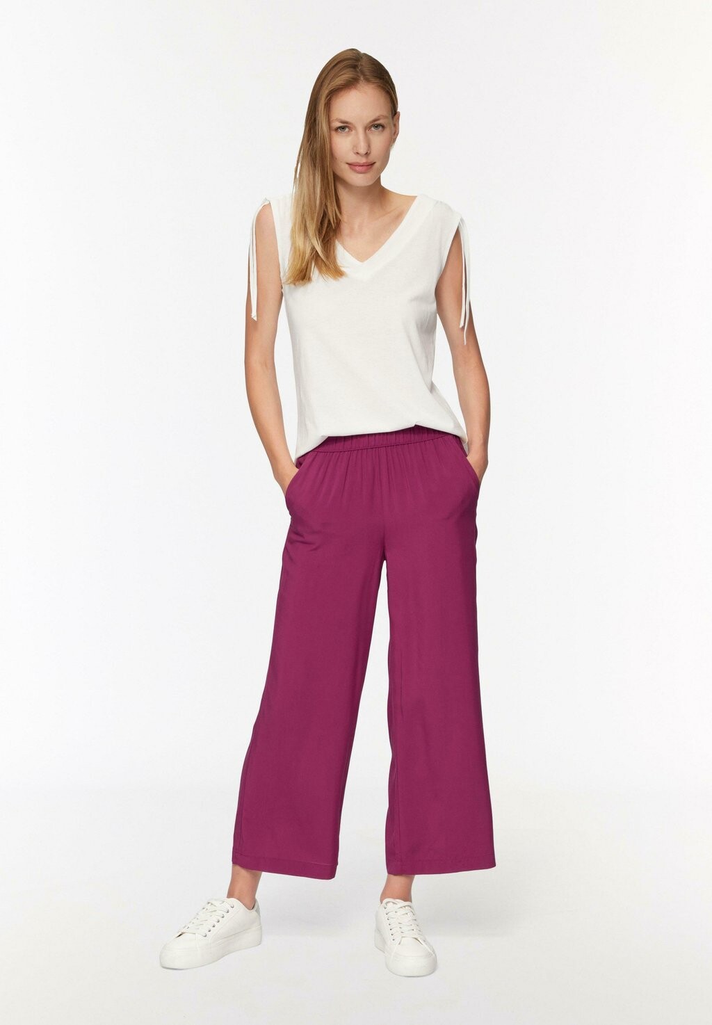 Брюки CULOTTE ELASTIKBUND s.Oliver, розовый