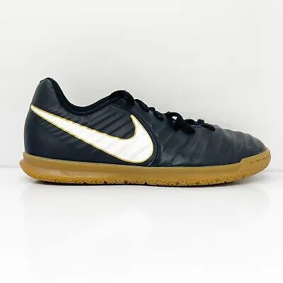 Футбольные бутсы Nike Boys TiempoX Rio IV IC 897735-002 черные, размер 2 года